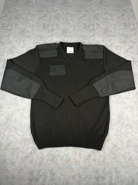 Vintage Citadel Commando Sweater V-Neck Britain Military Men's Size: M Medium